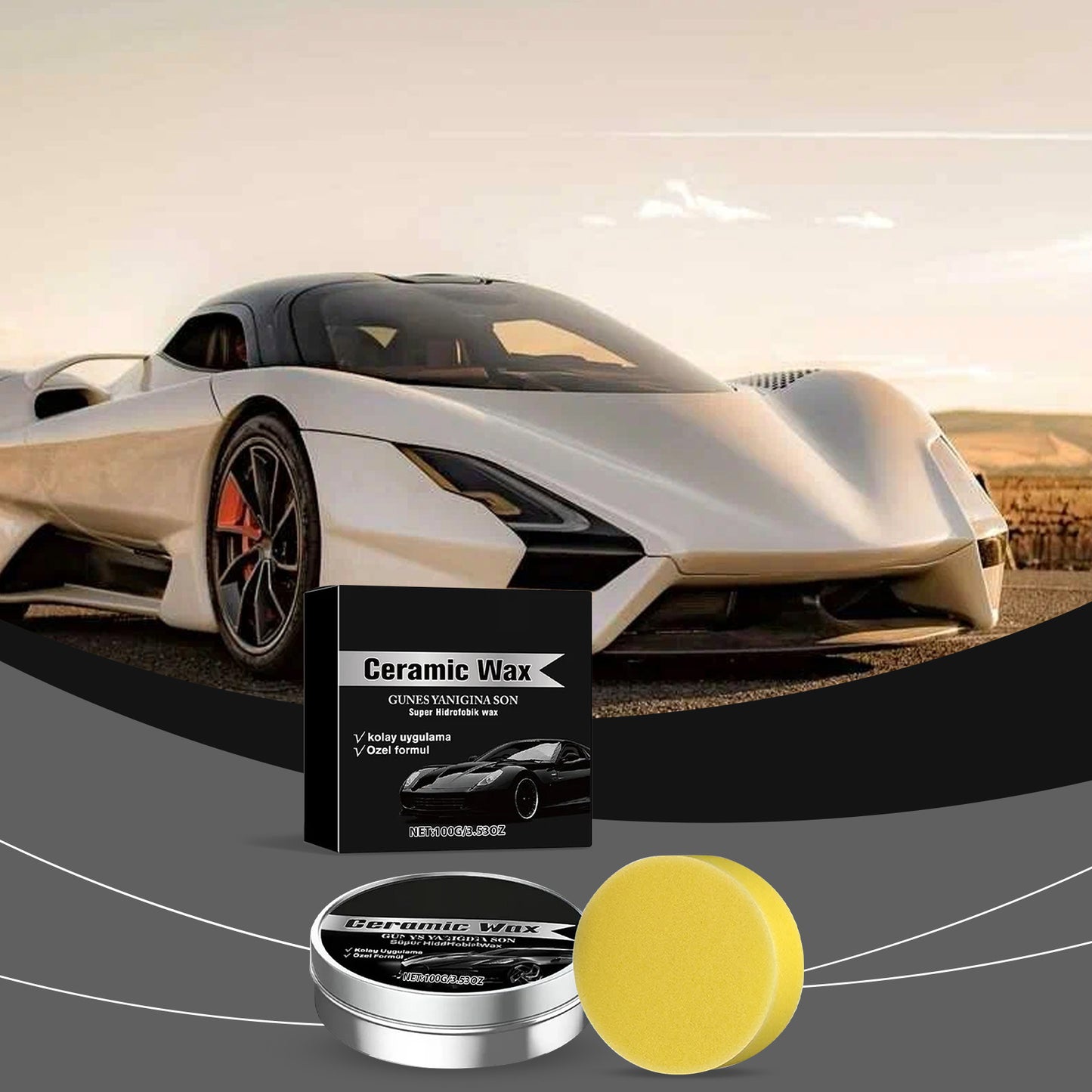 😱 Your Car Looks Older Than It Should? 🚗💔  ✨ Premium Car Restoration Wax  Restore Deep Gloss, Repel Dirt & Protect Your Paint Instantly 💎🛡️-ZZ