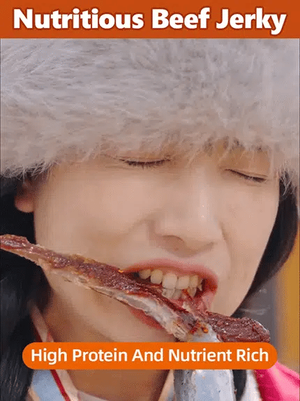 Add high-protein pure beef jerky-9SLL
