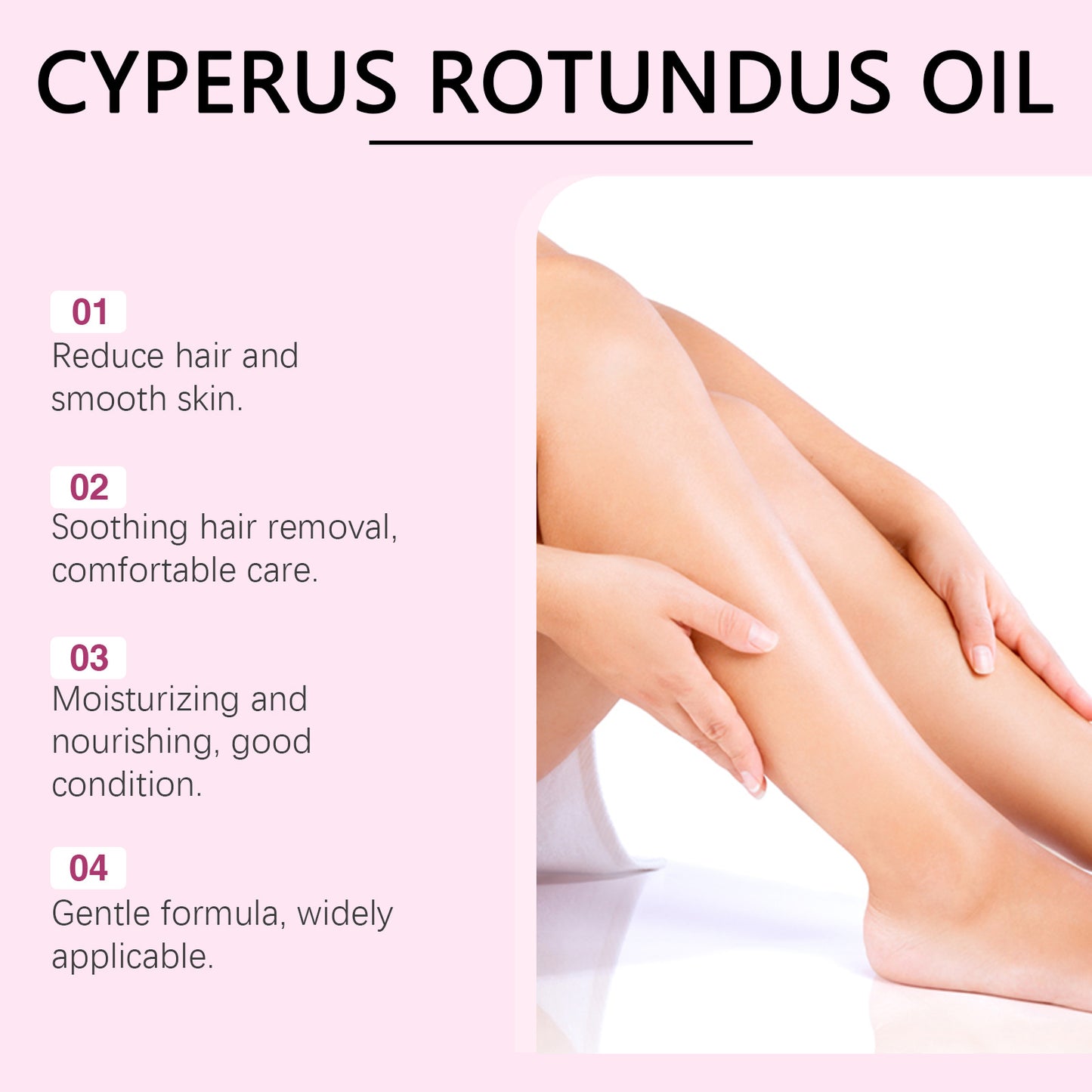 🌟OceAura Cyperus Rotundus Hair Removal Care Oil-🌿 Slow The Look Of Hair Regrowth • Soothe Post-Hair Removal Irritation • Hydrate & Nourish Skin For Lasting Smoothness-DG1