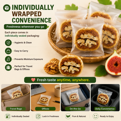 🌿🍯 Fig Stuffed with Walnut – Metabolism & Weight Management Support Superfood Snack 🌰✨-DG1