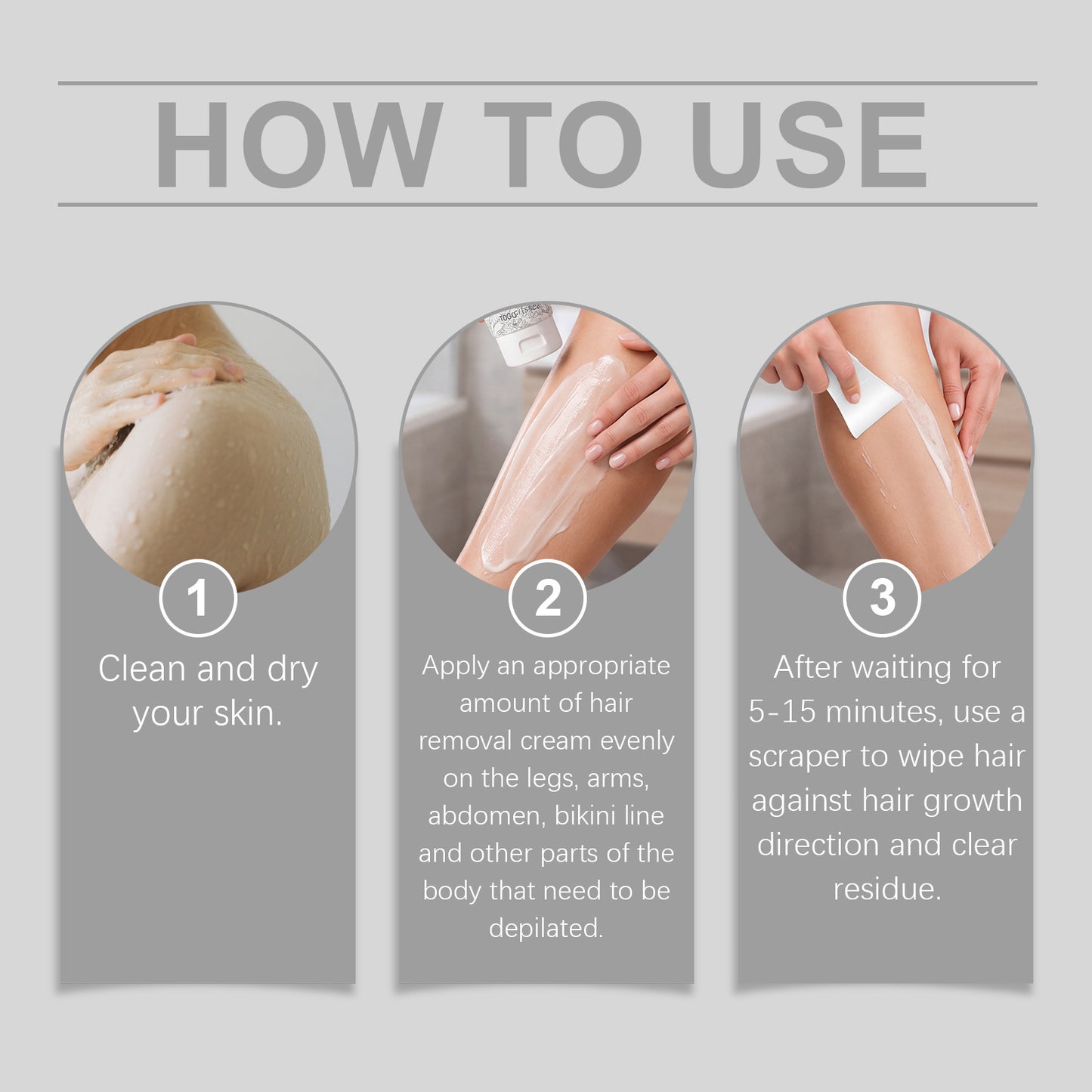 🌿✨ Cyperus Oil Hair Removal Cream – Smooth & Silky Skin in Minutes🍃 Painless, Gentle, and Effective Hair Removal-ZZ
