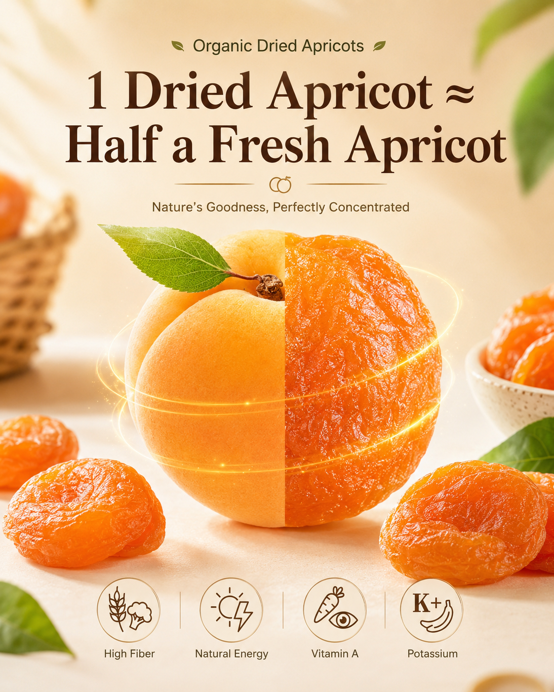 🔥🍑 Men’s Vitality Revival Dried Golden Apricots | Natural Energy, Stamina & Daily Confidence Boost-ZZ
