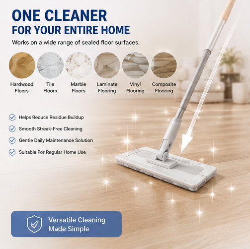 🧼【Multi-Effect Floor Cleaner Sheets】✨ Dissolvable Deep-Clean Floor Cleaning Pads 🌿 Deodorizing & Floor Care Formula for Families, Pet Homes, Hardwood, Tile & Daily Household Cleaning-DG1
