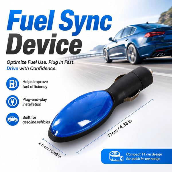 🚗 2026 New Upgrade FuelShark Fuel Sync Device – Automotive Gas Saver for Cars & Trucks, Spill Saver-DG1