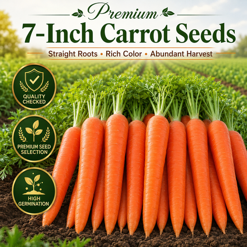 🥕Premium Carrot Seeds for Backyard Gardens, Raised Beds, Balconies & Family Planting-WZH