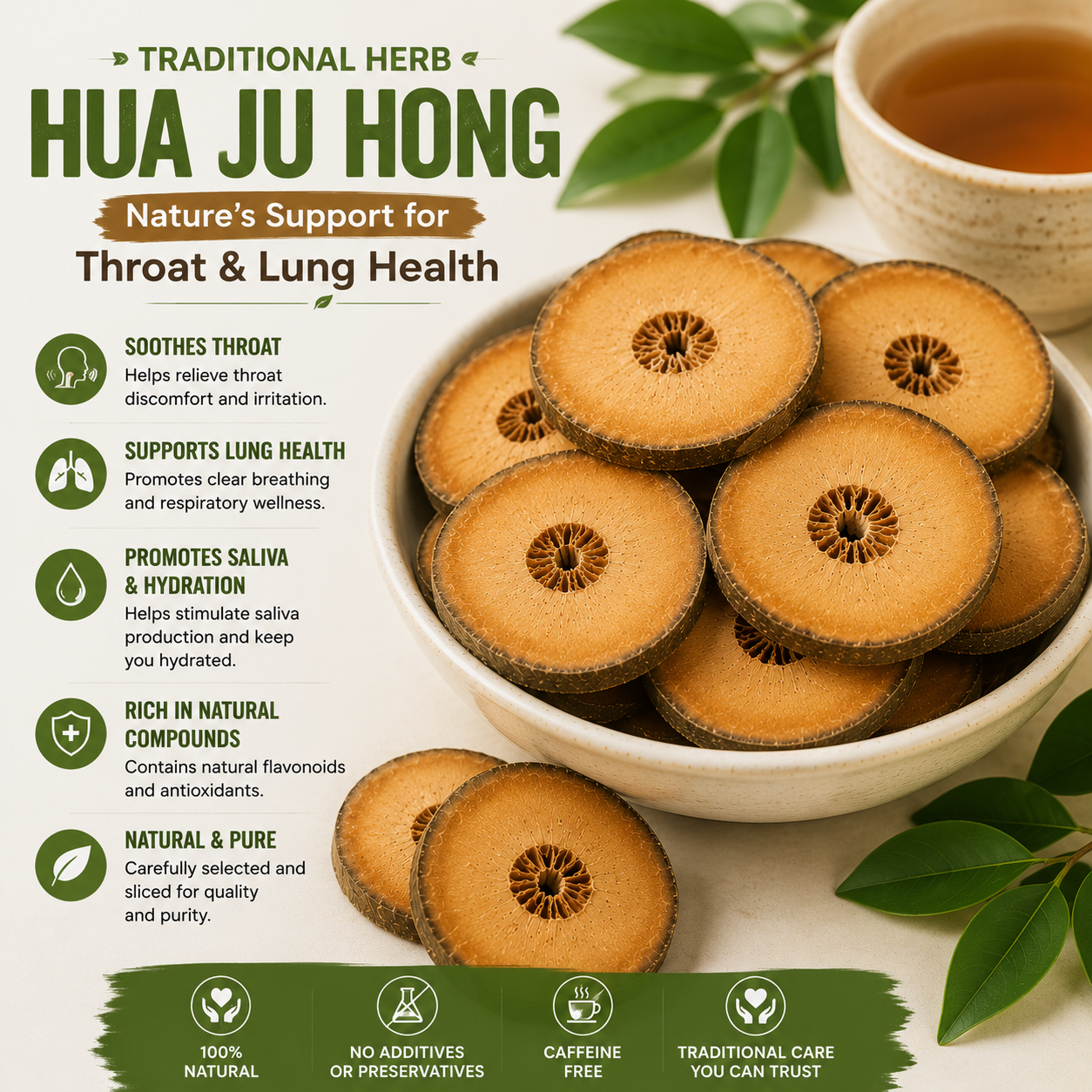 🍊🌿 Hua Ju Hong – Natural Herbal Citrus Wellness Slice ✨-CJY