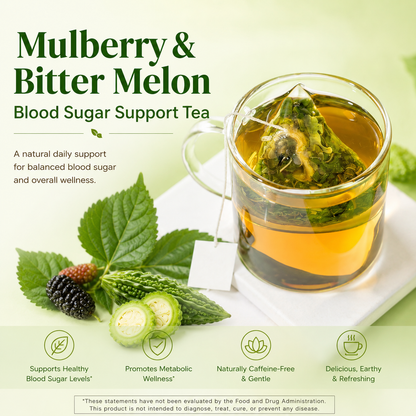 🌿🍵 Mulberry Leaf &amp; Double Gourd Wellness Tea-CJY