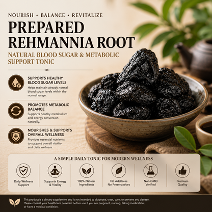 🌿⚫ Prepared Rehmannia Root Tonic-CJY