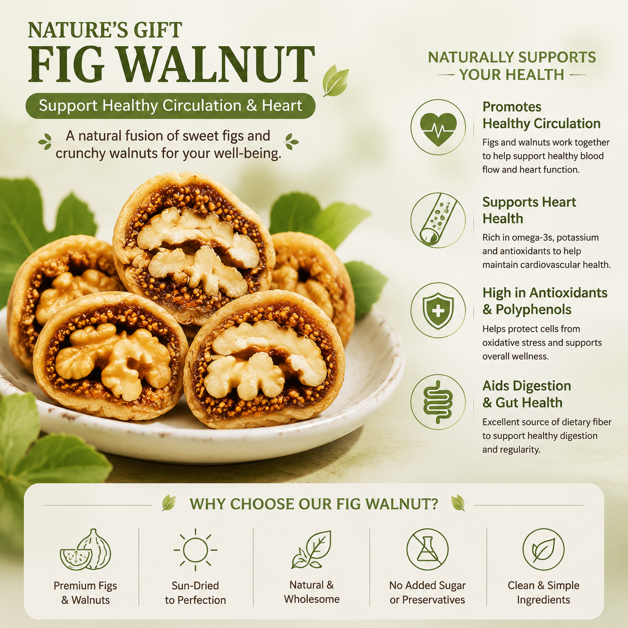 🥜🍯 SUGAR-FREE FIG STUFFED WALNUTS-CJY