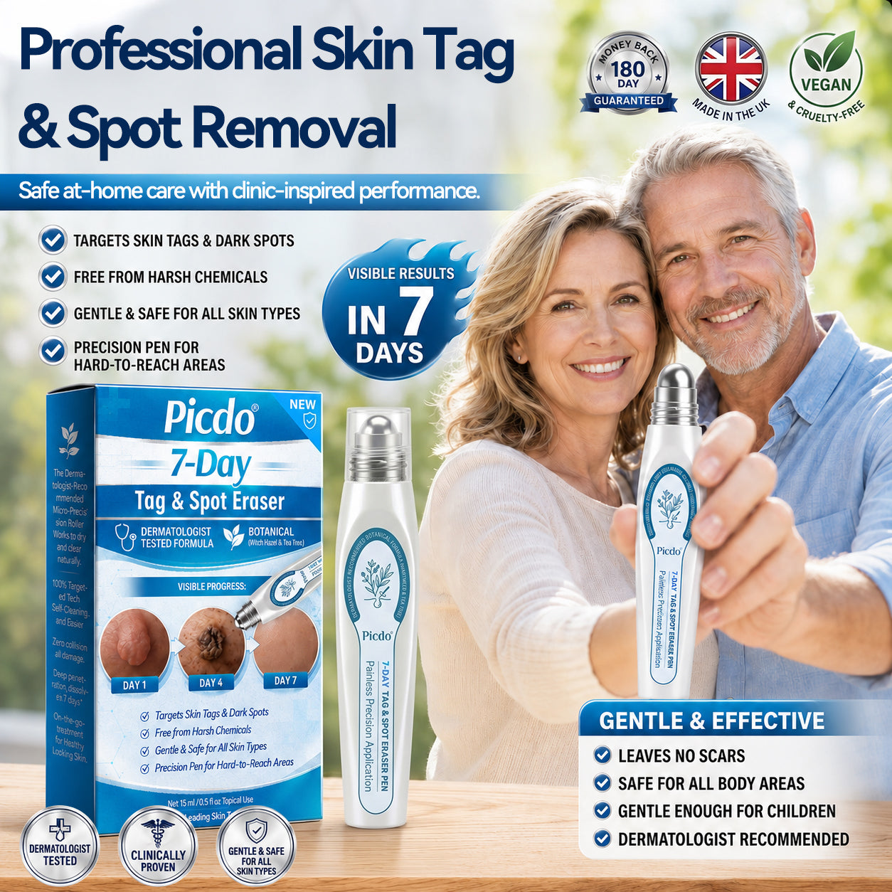 𝐎𝐟𝐟𝐢𝐜𝐢𝐚𝐥 𝐁𝐫𝐚𝐧𝐝 𝐒𝐭𝐨𝐫𝐞 |🌵𝐏i𝐜𝐝o® 7-𝐷𝑎𝑦 𝗧𝐚𝐠 & 𝗦𝗽𝐨𝐭 𝐄𝐫𝒂𝒔𝒆𝒓(Zero Pain, Zero 𝐒𝐜𝐚𝒓𝒔 Rollerball)
