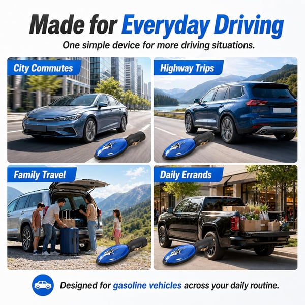 🚗 2026 New Upgrade FuelShark Fuel Sync Device – Automotive Gas Saver for Cars & Trucks, Spill Saver-DG1