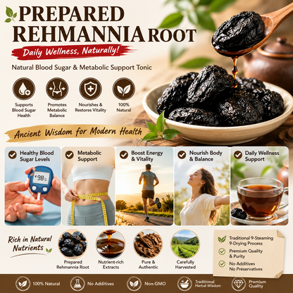 🌿⚫ Prepared Rehmannia Root Tonic-CJY