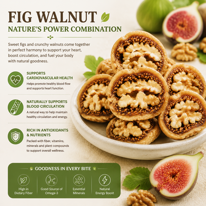 🥜🍯 SUGAR-FREE FIG STUFFED WALNUTS-CJY