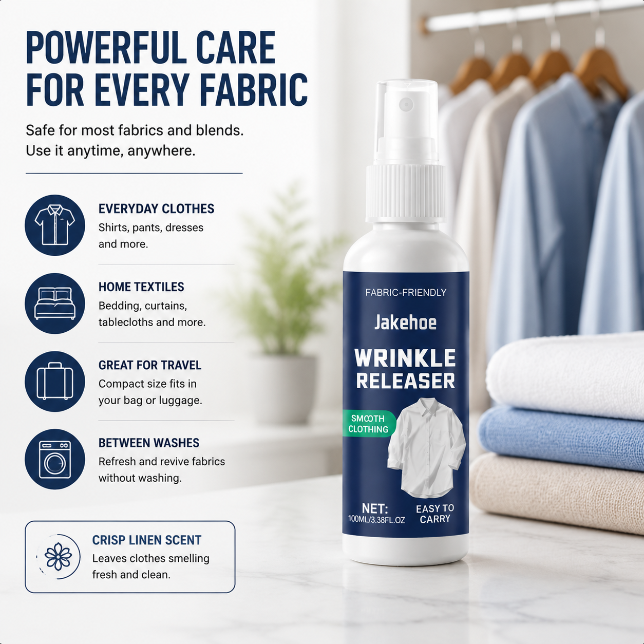 ✨ Jakehoe Wrinkle Releaser Spray-CJY