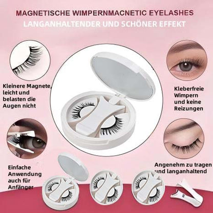 🔥✨ Hot Sale! ✨🔥 Magnetic Eyelashes – No Glue, No Mess, Effortless Glam Every Day 👁️💖💄 Travel-Friendly & Reusable Beauty Must-Have! 🌸💫-ZZ