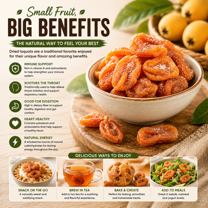 🥭 Premium Natural Loquat Snack-CJY