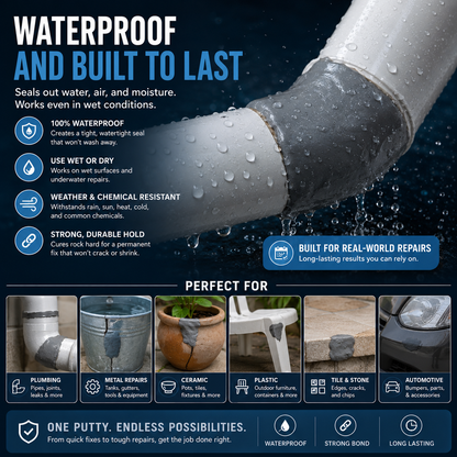 🔧 High-Strength Multi-Purpose Repair Clay – Durable, Waterproof, & Easy to Use 🛠️-CJY