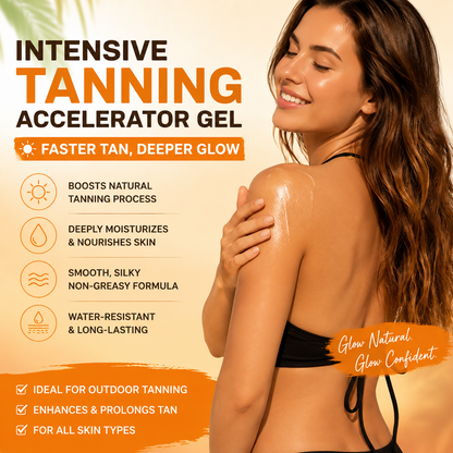🌞 Sun Kissed Tanning Gel – Fast Tan Accelerator for Radiant Summer Glow 🍊✨-CJY