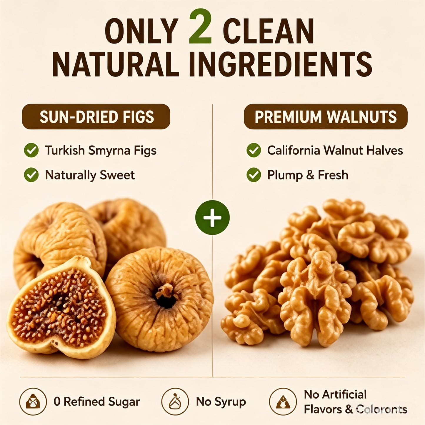 🌿🍯 Fig Stuffed with Walnut – Metabolism & Weight Management Support Superfood Snack 🌰✨-DG1
