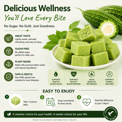 🌿🍃 Sugar-Free Bitter Melon Cake-CJY