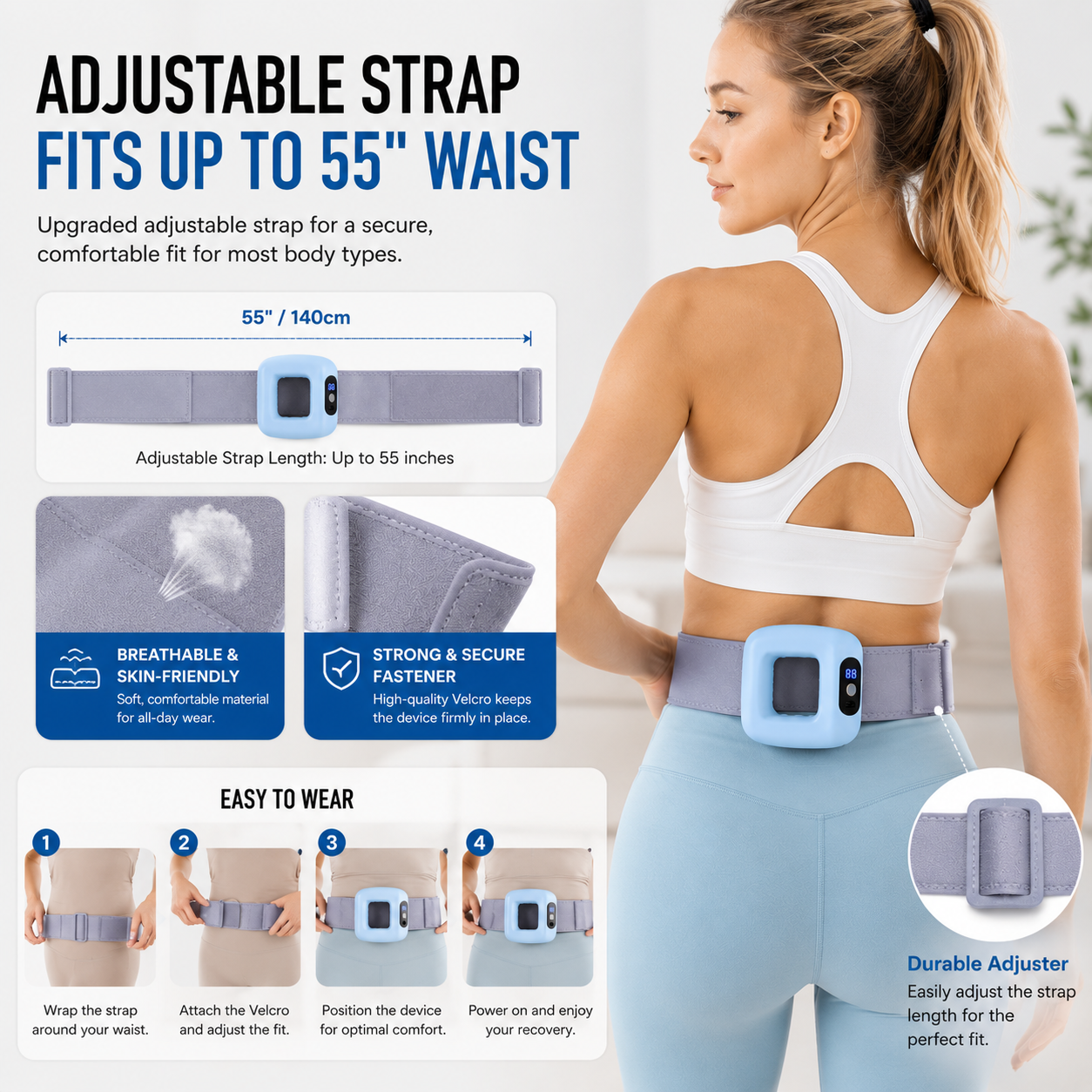 🔥 2026 HOT SALE | Smart Waist & Back Recovery Massager 💪✨-CJY