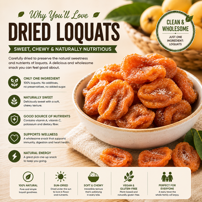 🥭 Premium Natural Loquat Snack-CJY