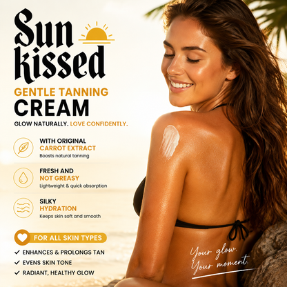 🌞 Sun Kissed Tanning Gel – Fast Tan Accelerator for Radiant Summer Glow 🍊✨-CJY