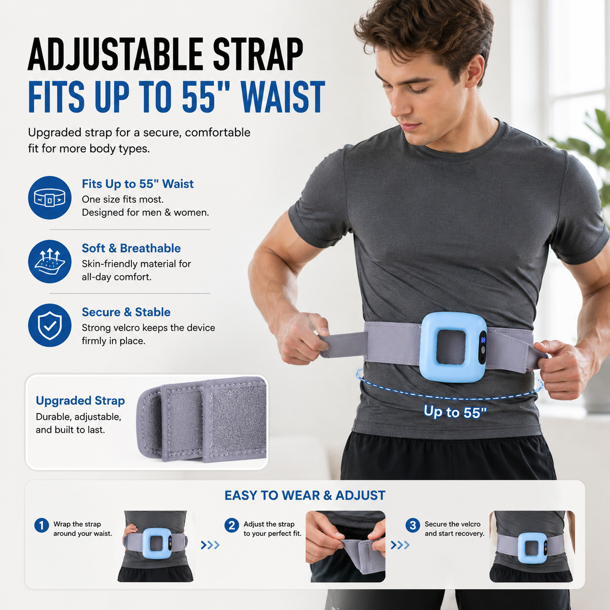 🔥 2026 HOT SALE | Smart Waist & Back Recovery Massager 💪✨-CJY