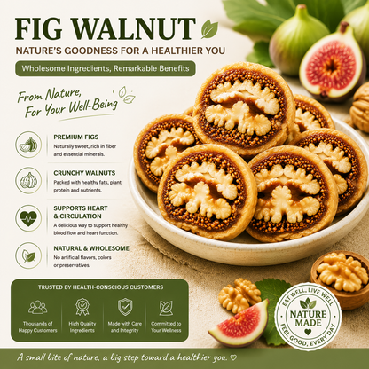 🥜🍯 SUGAR-FREE FIG STUFFED WALNUTS-CJY