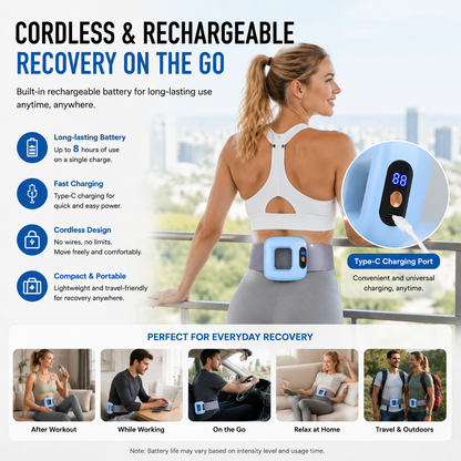 🔥 2026 HOT SALE | Smart Waist & Back Recovery Massager 💪✨-CJY