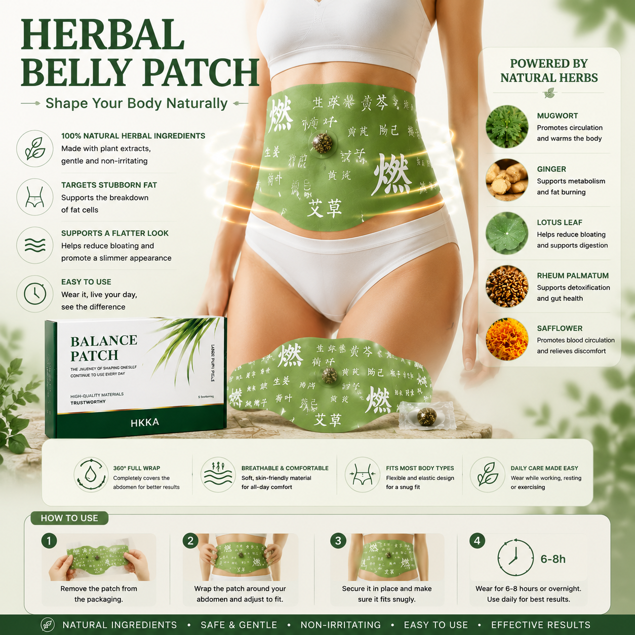 🌿🔥Balance Patch,Herbal patch Pad ,Health Patch-CJY