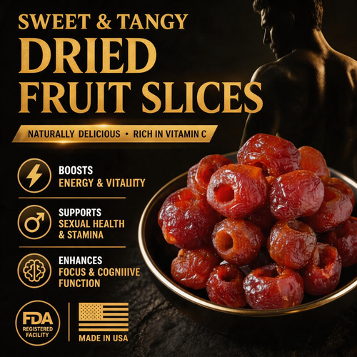 🍅🫒 Men’s Vitality Revival 🔥 Hollow dried hawthorn berries for Natural Energy, Stamina & Confidence - DG1