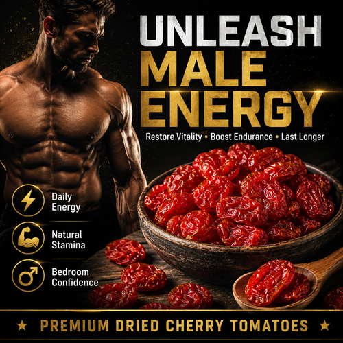 🌟 Australian Premium Dried Cherry Tomatoes - ⚡ Daily Men’s Energy, 🛡️ Endurance & 🔥 Testicular Recovery Support-WZH