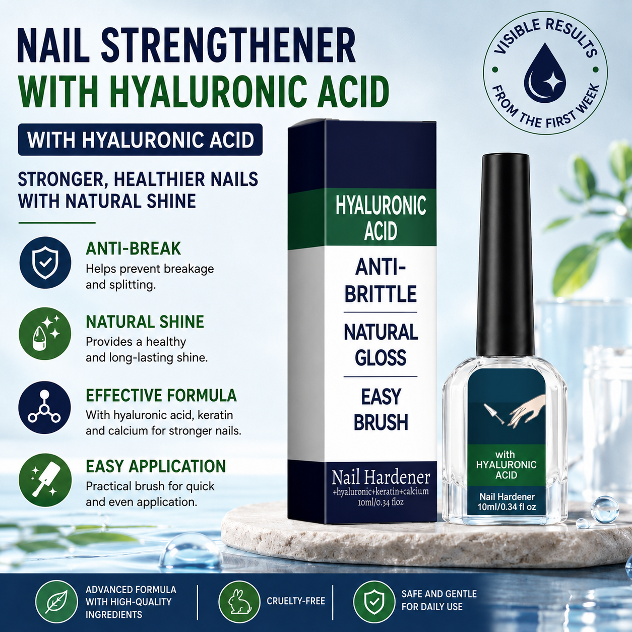 🌿💅 Extra-Strength Toenail & 🦶🖐️ Fingernail Fungus Treatment – Antifungal Solution 🌟 - WZH