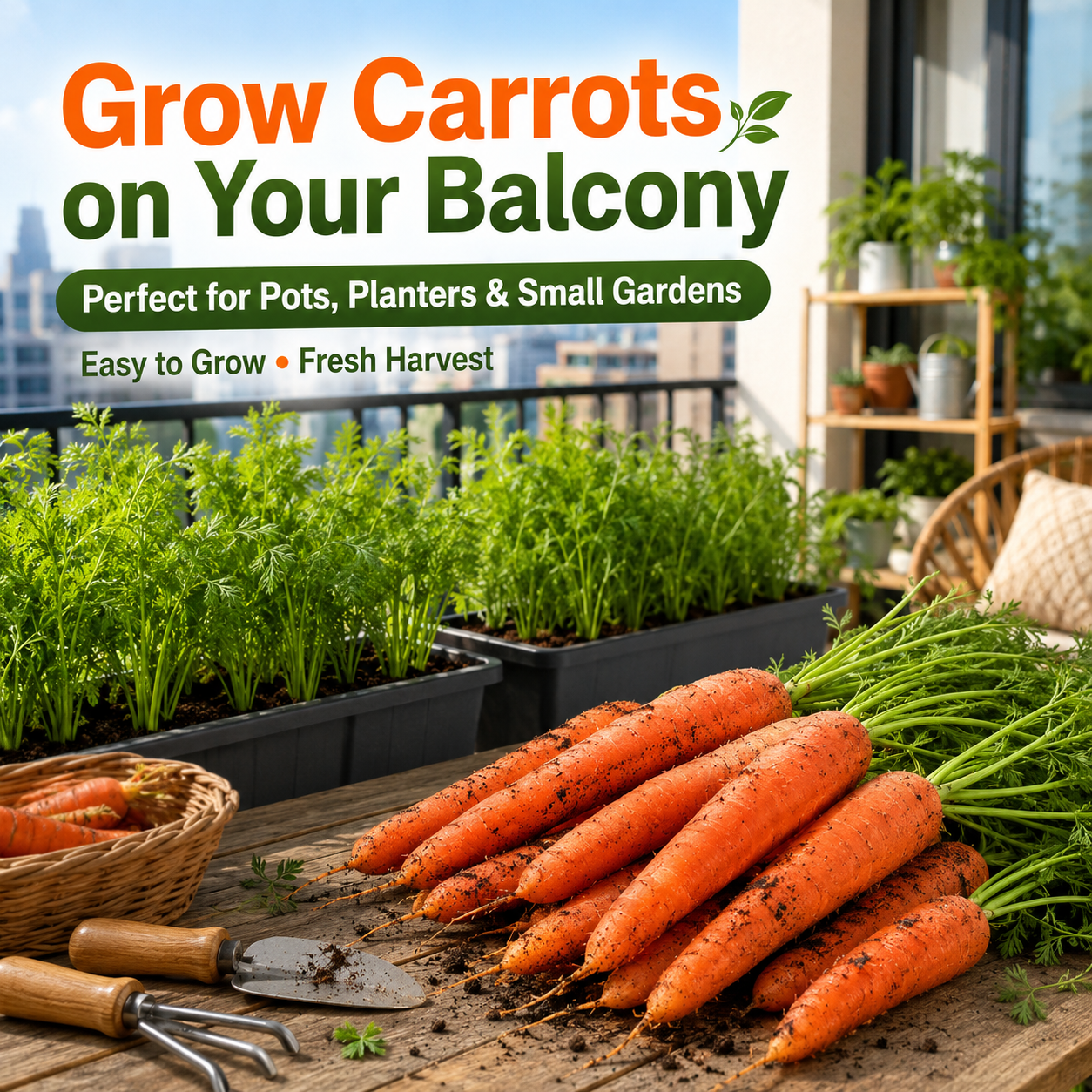 🥕Premium Carrot Seeds for Backyard Gardens, Raised Beds, Balconies & Family Planting-WZH