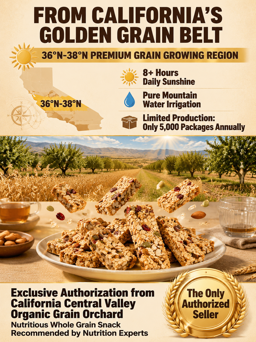 🥚Oat Protein Granola Bars Low Calorie Snack