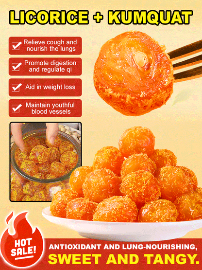 🍊 Stop Sugar Cravings Without the Guilt! 🍬  Licorice Kumquats | Naturally Sweet, Fiber-Rich & Blood Sugar Friendly Snack - DG