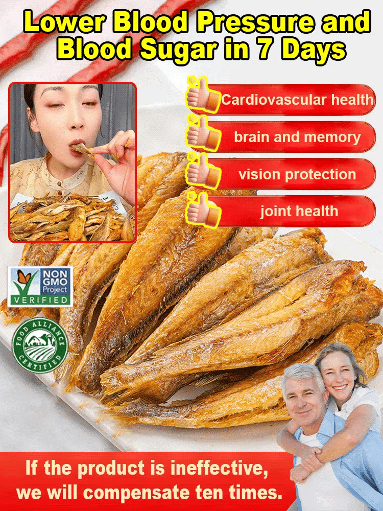 🐟 HIGH-PROTEIN READY-TO-EAT DEEP-SEA FISHCRISPS,High Protein & Omega-3 -918