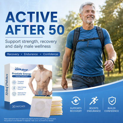 Men’s Vitality Support Patch – Advanced Support for Men’s Energy, Endurance & Performance-WZH