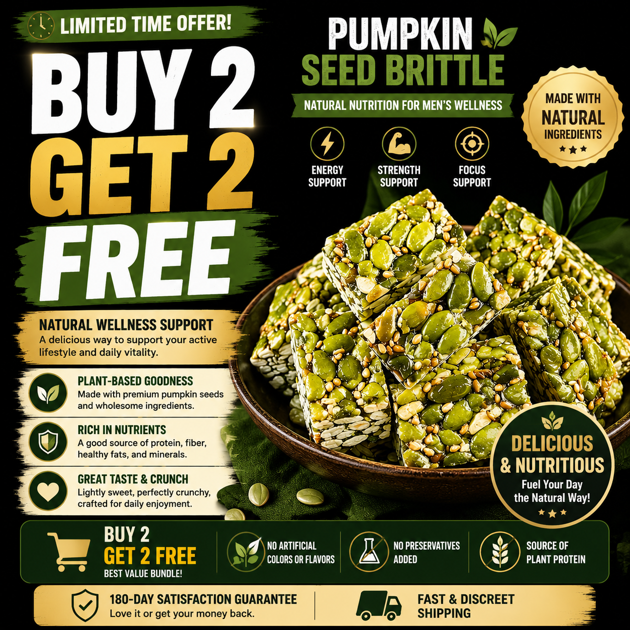 Buy 2 Get 2 Free-🔥Extends by 30 mins (3 cm growth)