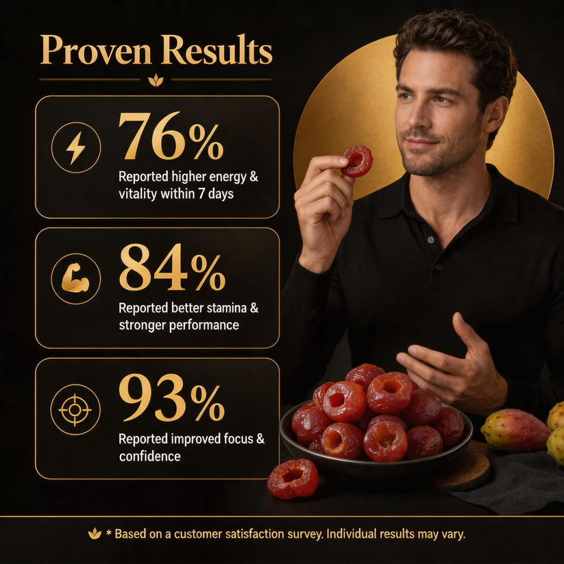 🍅🫒 Men’s Vitality Revival 🔥 Hollow dried hawthorn berries for Natural Energy, Stamina & Confidence - DG