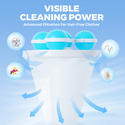 🌊✨ Hot Sale! 🧺 Floating Lint Mesh Bag 🐾💦 – Keep Your Washer & Dryer Clean, Catch Lint & Hair Effortlessly 🌀♻️ Safe for All Fabrics | Eco-Friendly & Reusable | Perfect for Laundry Day! 🧼💖-ZZ