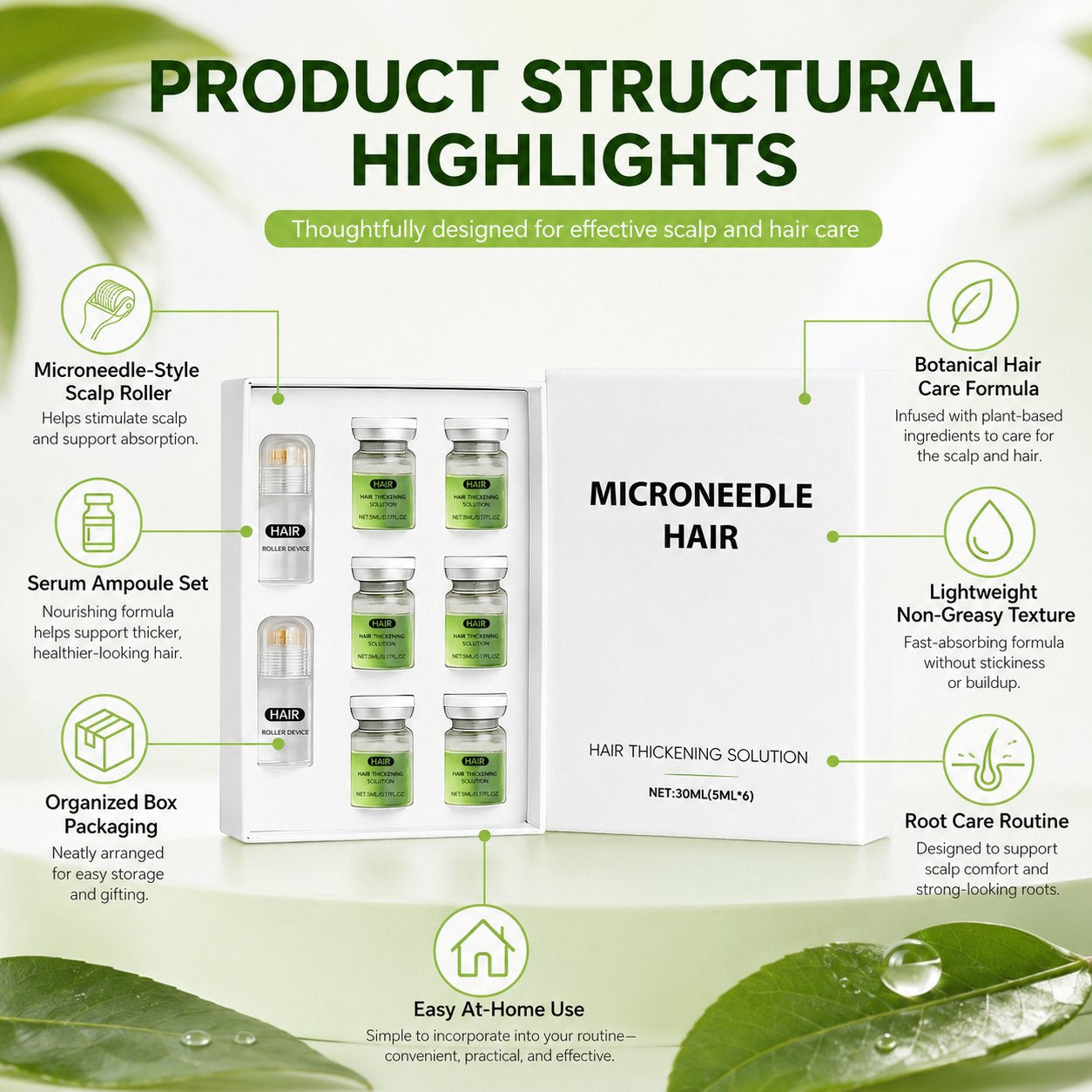 🚀 Regrow With Confidence 🔥 | Scalp Care System for Thinning Hair 🏆⭐ - DG
