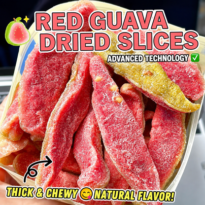 🌿✨ Say Goodbye to High-Calorie Guilt 🔥 | Fiber-Rich Red Guava Slices for Sweet Cravings 🍓🌿 - DG