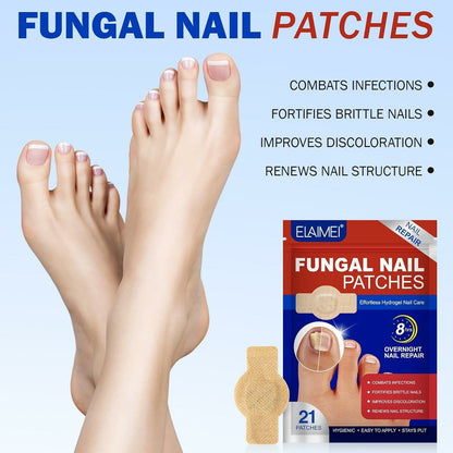 🔥 Nail Care Patches | ✨ Intensive Nail Renewal & Healthy-Looking Nail Support - DG