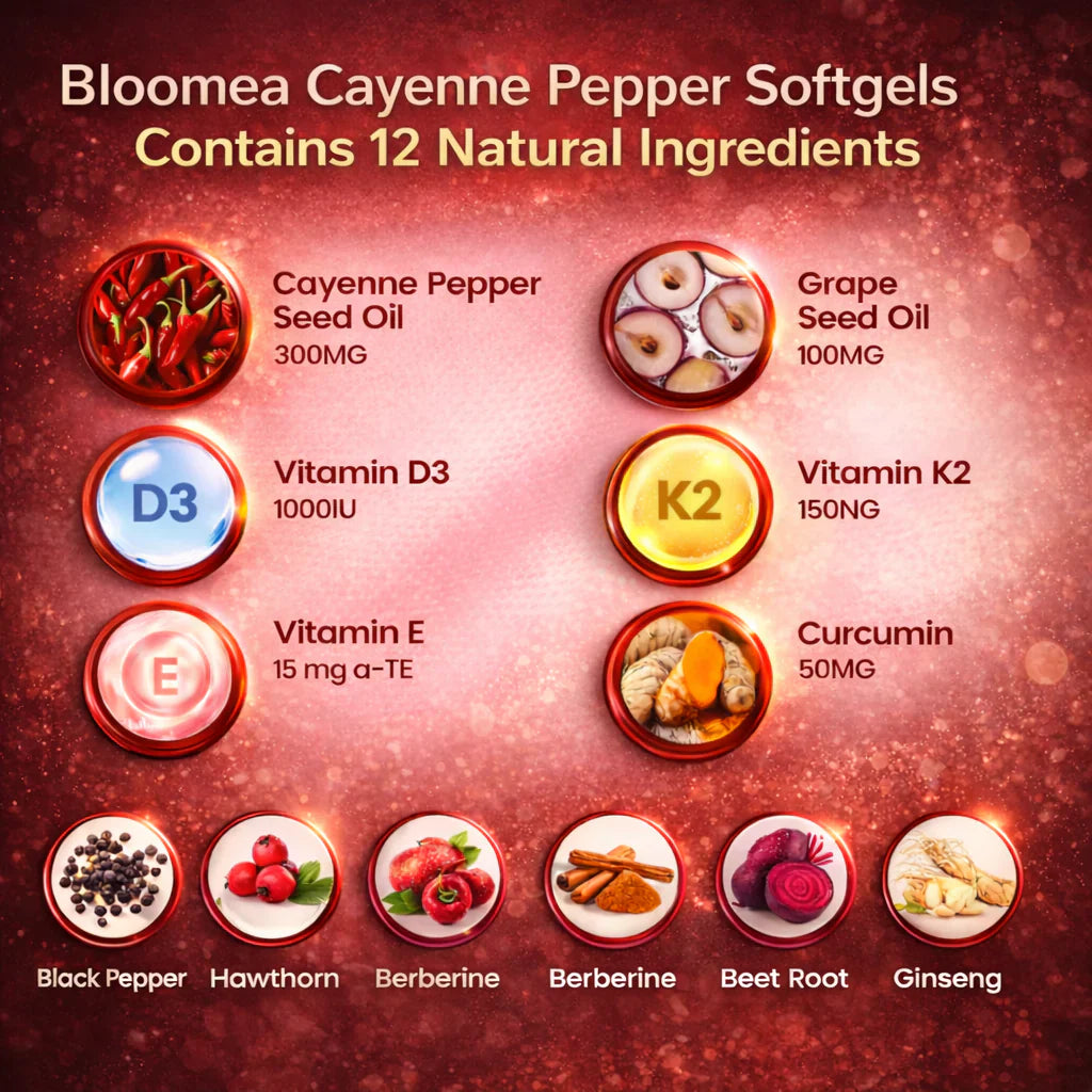🏆Flash Sale⚡ 100K+ SOLD! 🏆Cayenne Pepper Softgels Supplement-#YUN7