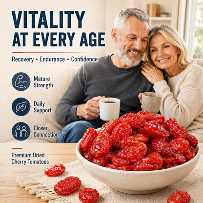🌟 Australian Premium Dried Cherry Tomatoes - ⚡ Daily Men’s Energy, 🛡️ Endurance & 🔥 Testicular Recovery Support-WZH