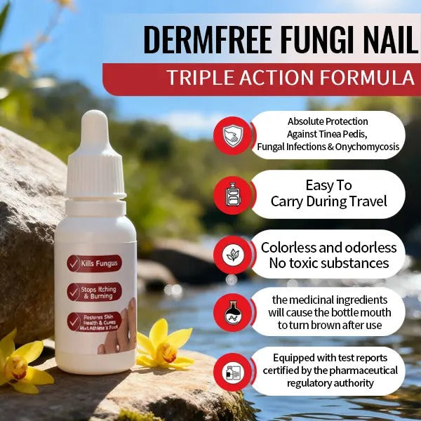 💅 ✨ Extra Strength Toenail Fungus Treatment 🌿🚀 | Triple Action Antifungal Solution for Thick, Damaged & Discolored Nails ⭐ - DG