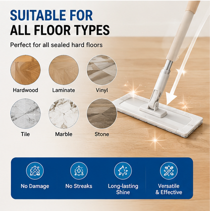 🧼【Multi-Effect Floor Cleaner Sheets】✨ Dissolvable Deep-Clean Floor Cleaning Pads 🌿 Deodorizing & Floor Care Formula for Families, Pet Homes, Hardwood, Tile & Daily Household Cleaning-DG1