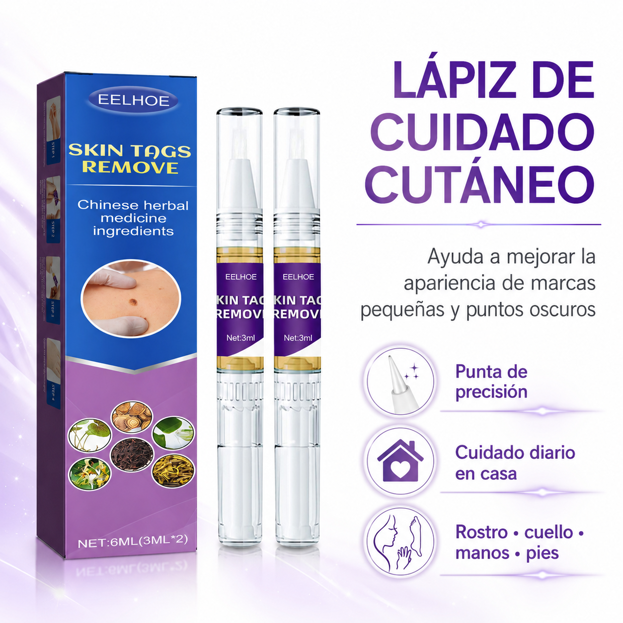 EELHOE Lápiz de Cuidado Cutáneo ✨ Repara visiblemente las marcas de la piel al 100% -WZH